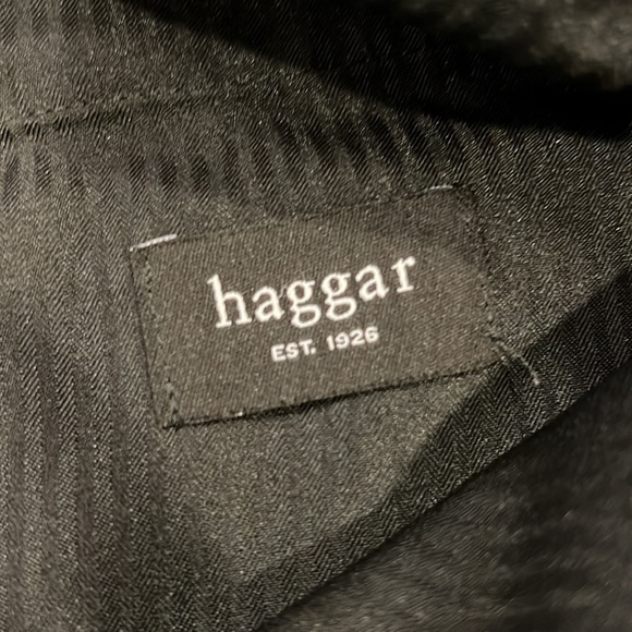 Haggar Mens Black Trouser Pants Size 36 x 30 - Picture 7 of 8